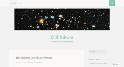 Desktop Screenshot of faithfulwon.com